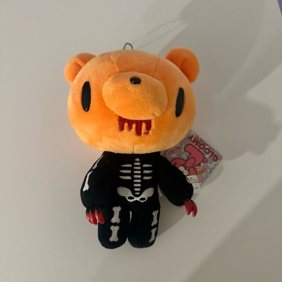 Gloomy Bear Plush Halloween Skull Skeleton Pumpkin 8" Tags Hot Topic Y2K Goth
L - Picture 1 of 8